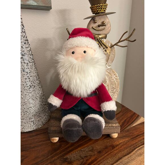 Jellycat Jolly Santa Jellycat Christmas Jellycat Retired FAST SHIP NEW - Picture 2 of 13